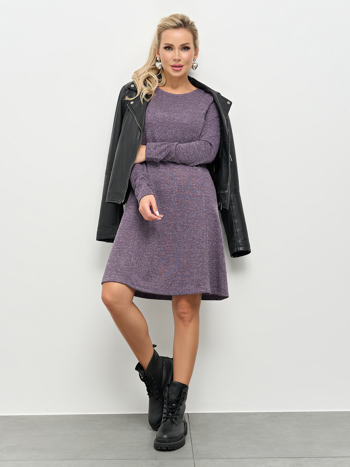 JETTY Платье 335330 388-22 Темно-фиолетовый
