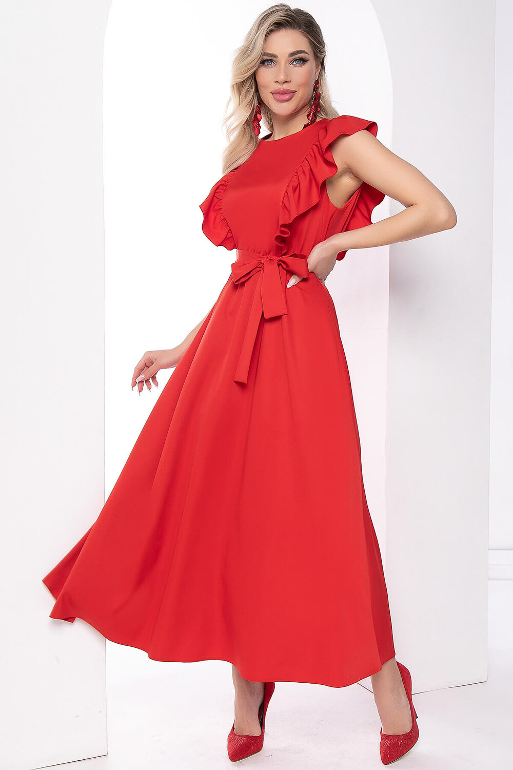 LT Collection Платье 335509 П8004 красный