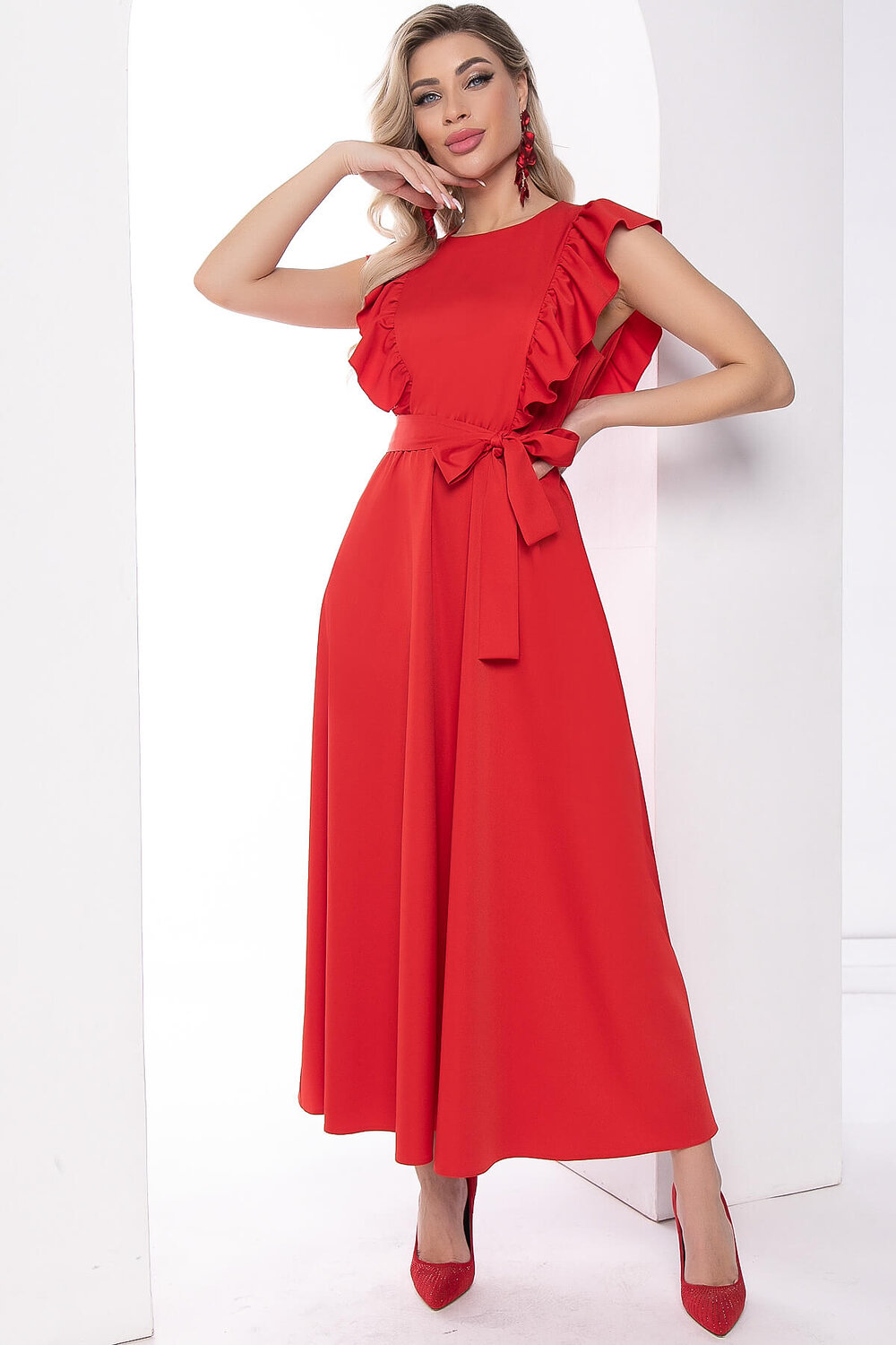 LT Collection Платье 335509 П8004 красный