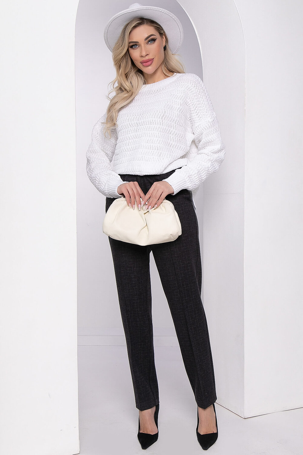 LT Collection Джемпер 335528 Б8117 белый