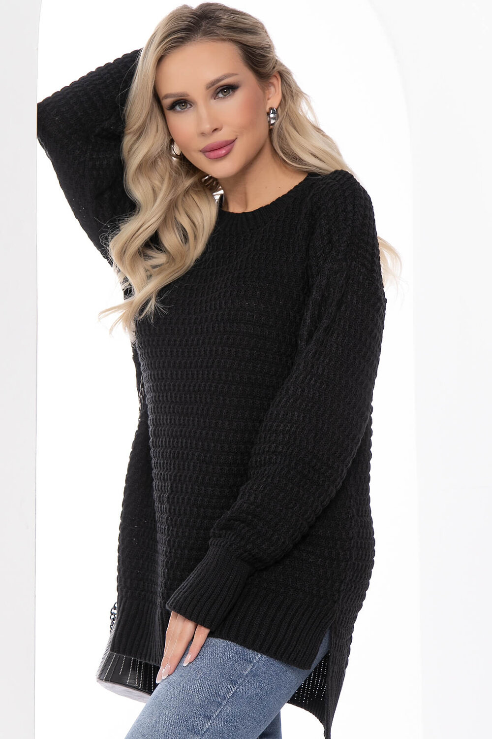 LT Collection Джемпер 335530 Б8119 чёрный