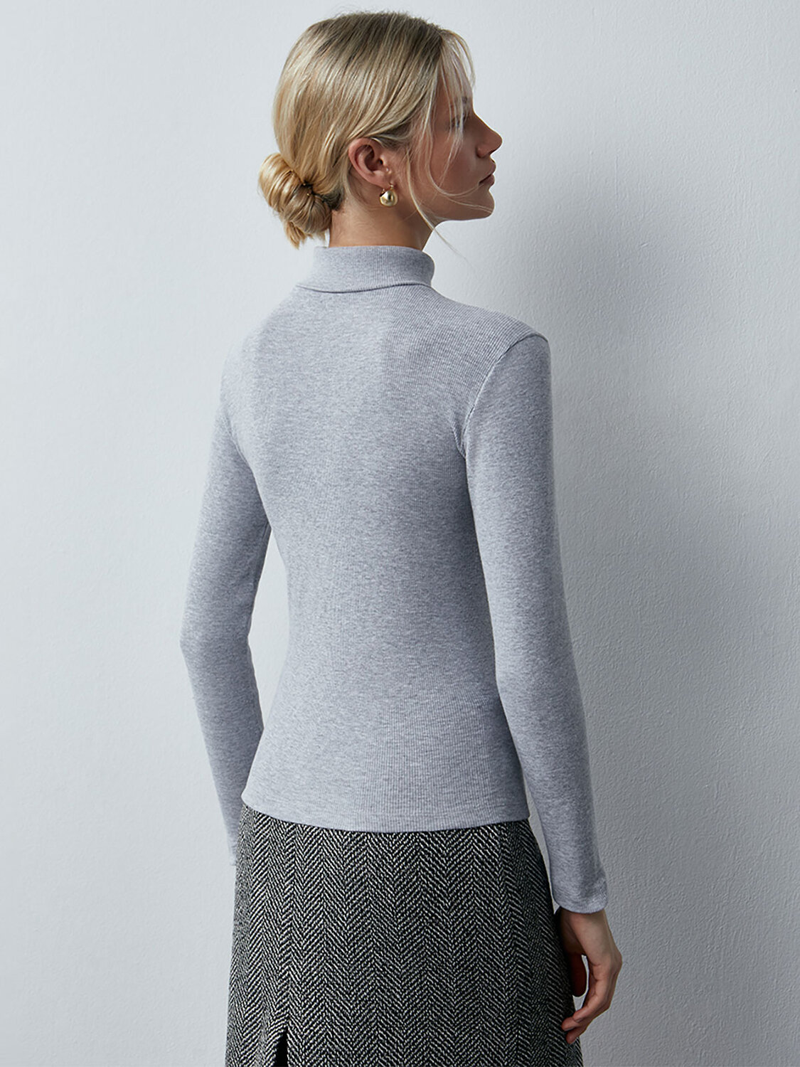 JS Minimi Водолазка 335682 Mi 1731C Fresh grigio melange