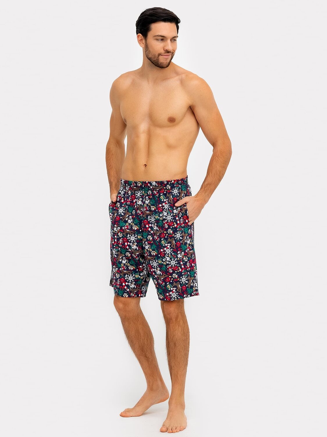 MARK FORMELLE Шорты 337404 531027-1 Новый Год на морском