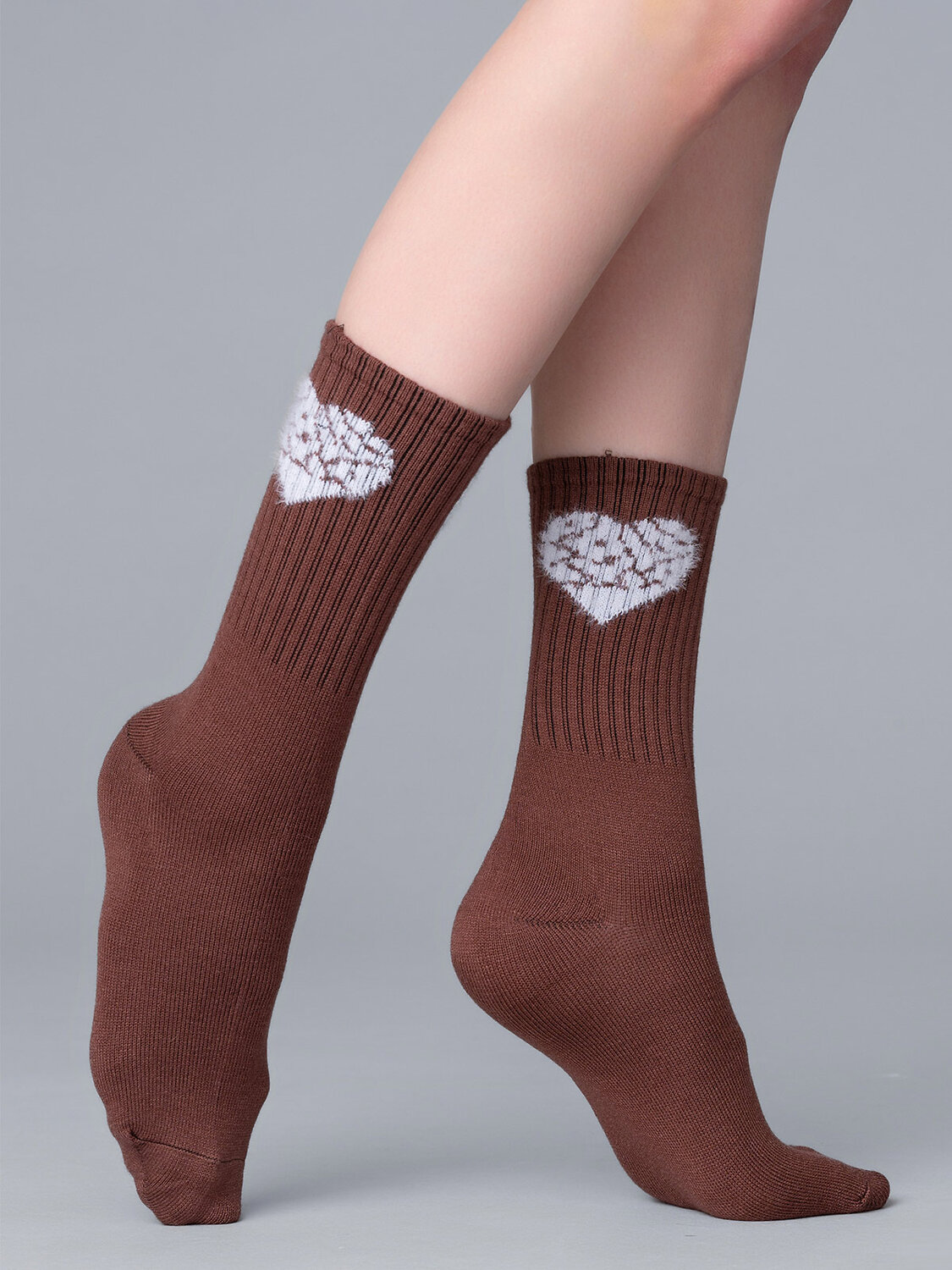 JS Giulia Носки 337447 WS3 WOOL 2309 caffe