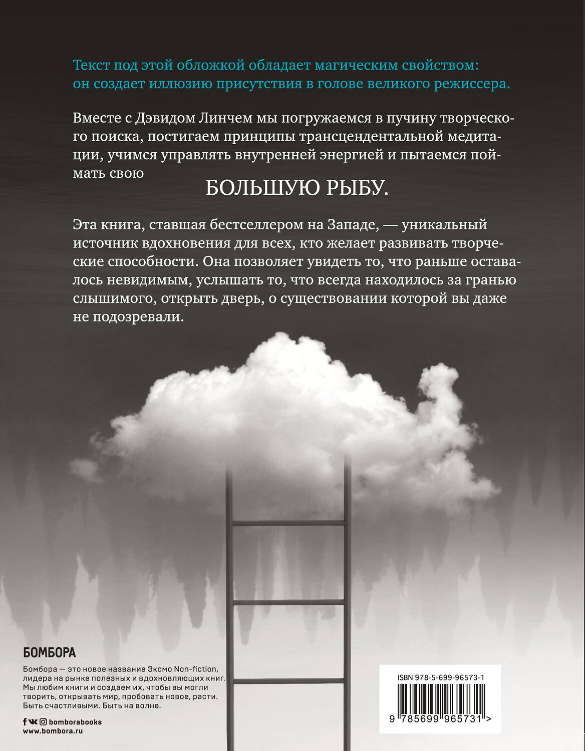 Эксмо Дэвид Линч "Поймать большую рыбу" 341169 978-5-699-96573-1