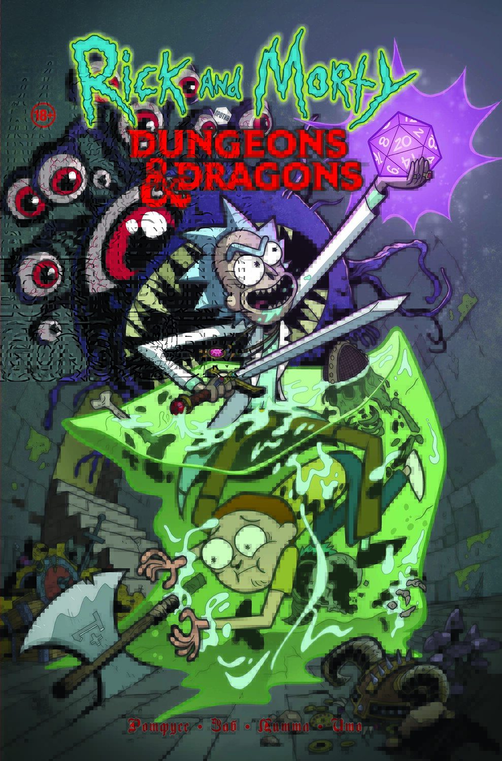 Эксмо Джим Заб "Рик и Морти против Dungeons & Dragons" 345277 978-5-91339-894-9