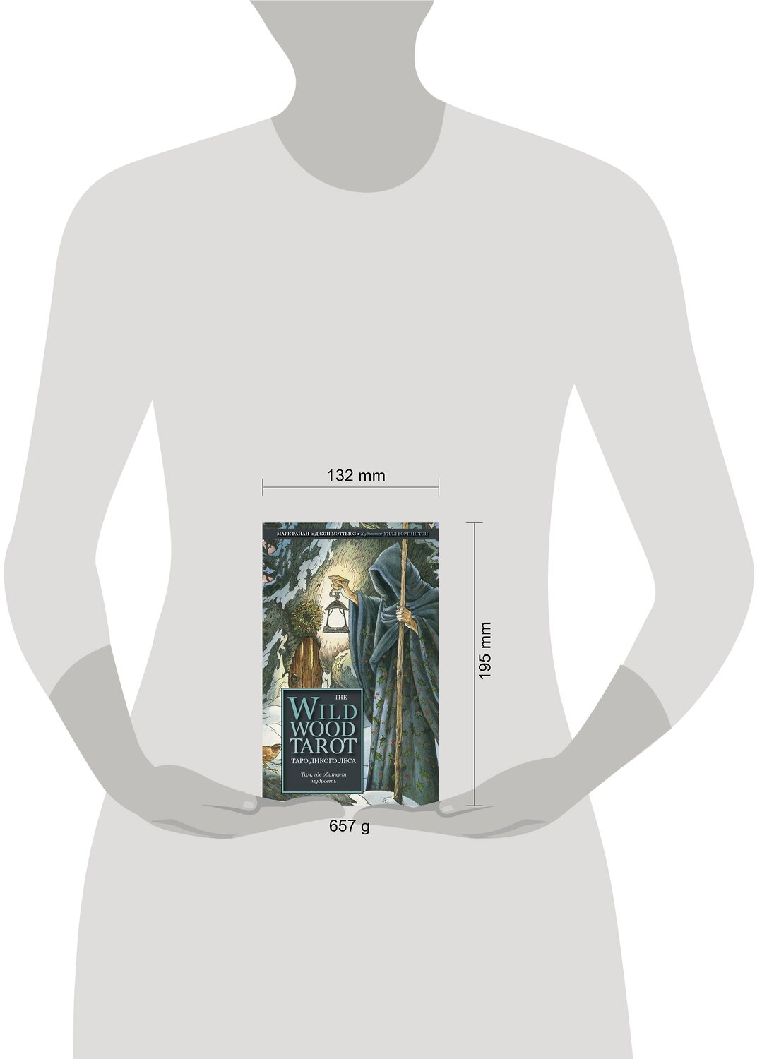 Эксмо Марк Райан, Джон Мэттьюз "The Wildwood Tarot. Таро Дикого леса (78 карт карт и руководство в подарочном футляре)" 345846 978-5-04-110040-7