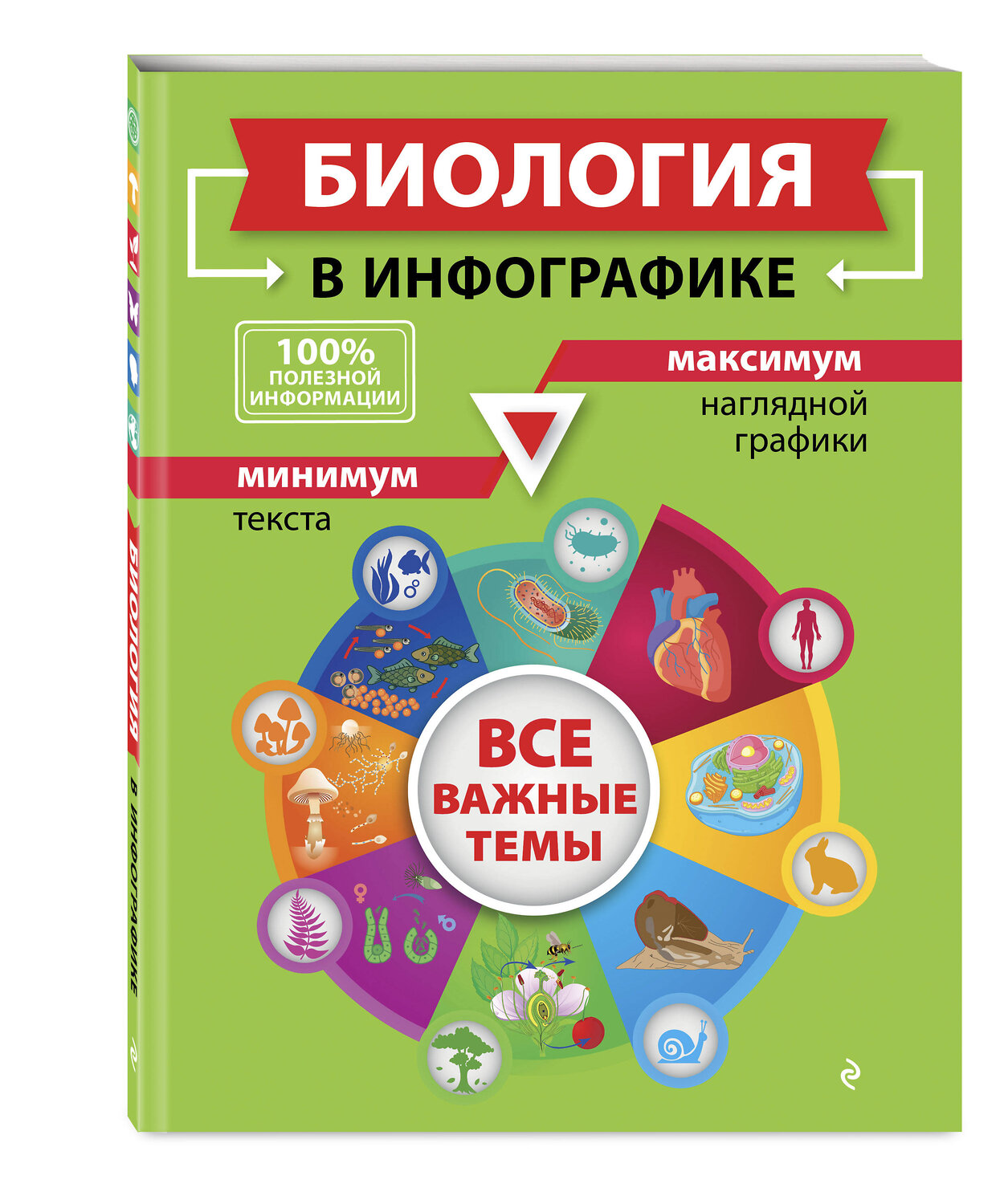 Эксмо О. Ч. Мазур "Биология в инфографике" 346599 978-5-04-112521-9