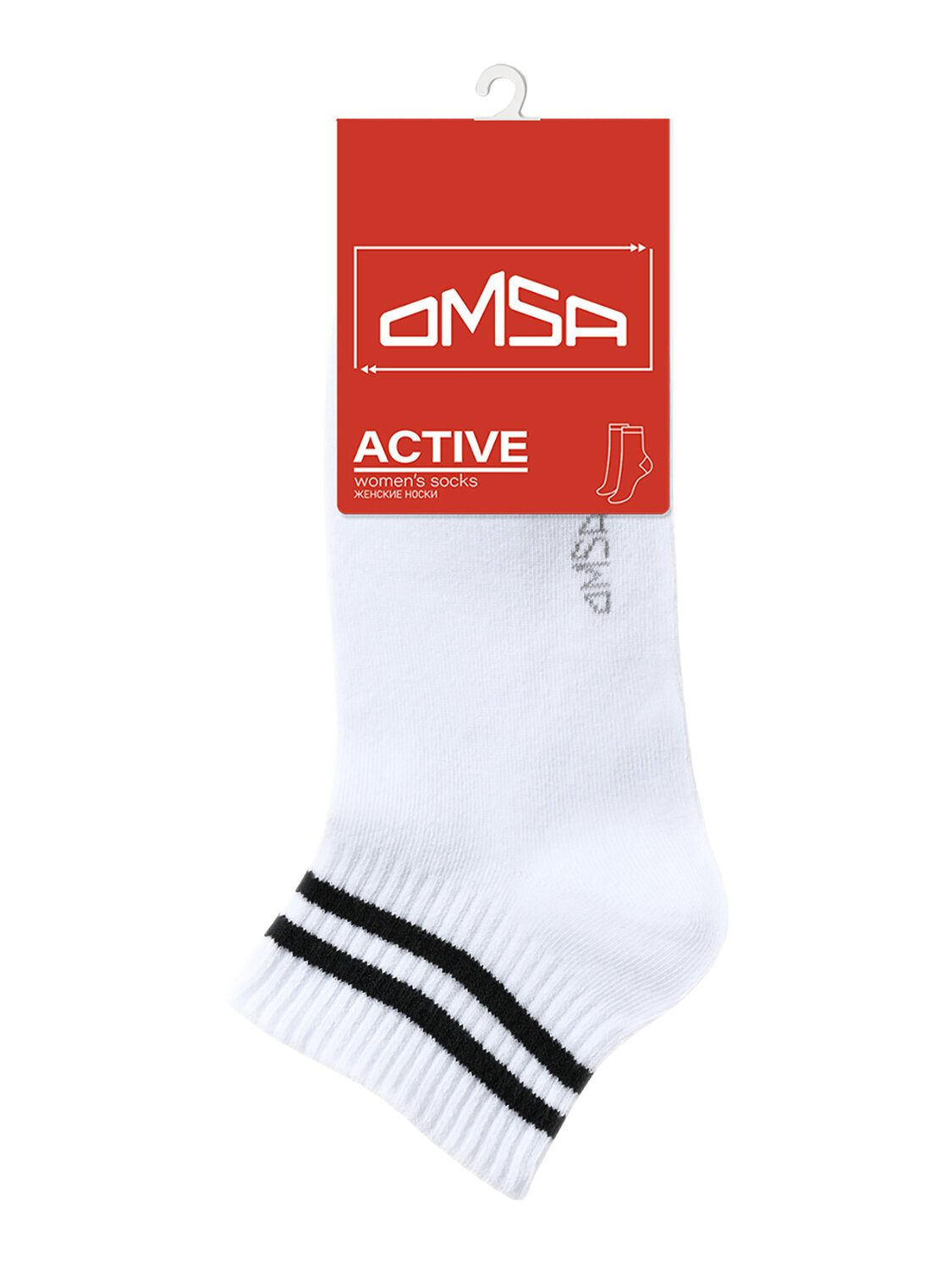 JS Omsa Носки 346869 ACTIVE 154 bianco