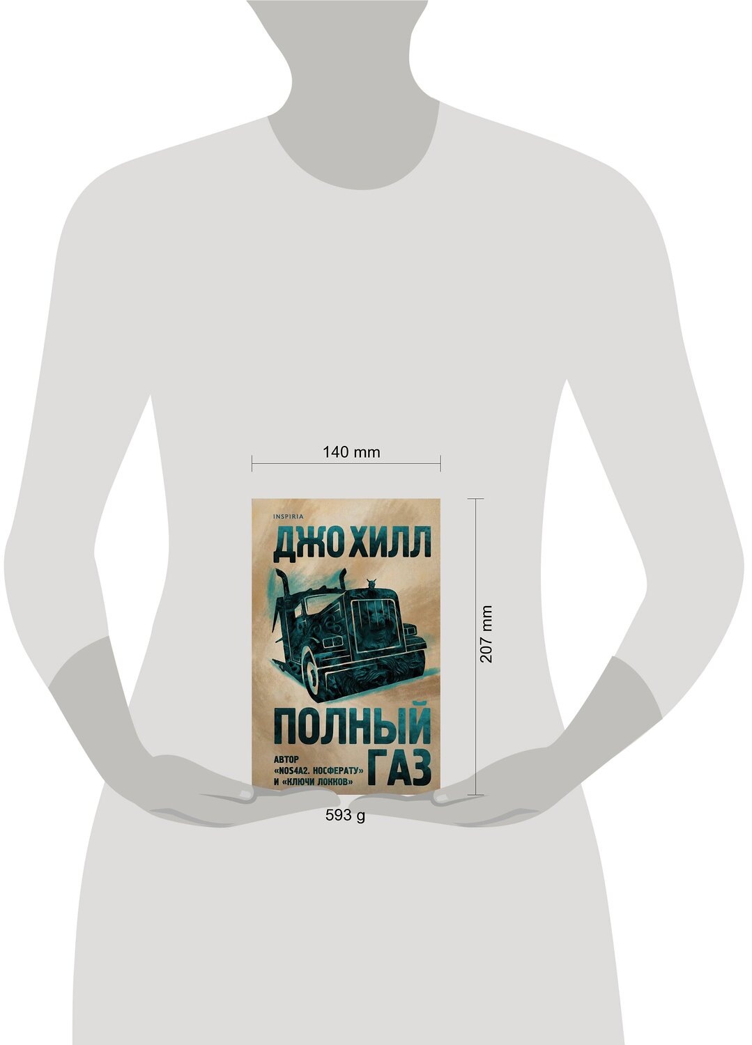 Эксмо Джо Хилл "Полный газ" 350325 978-5-04-121593-4