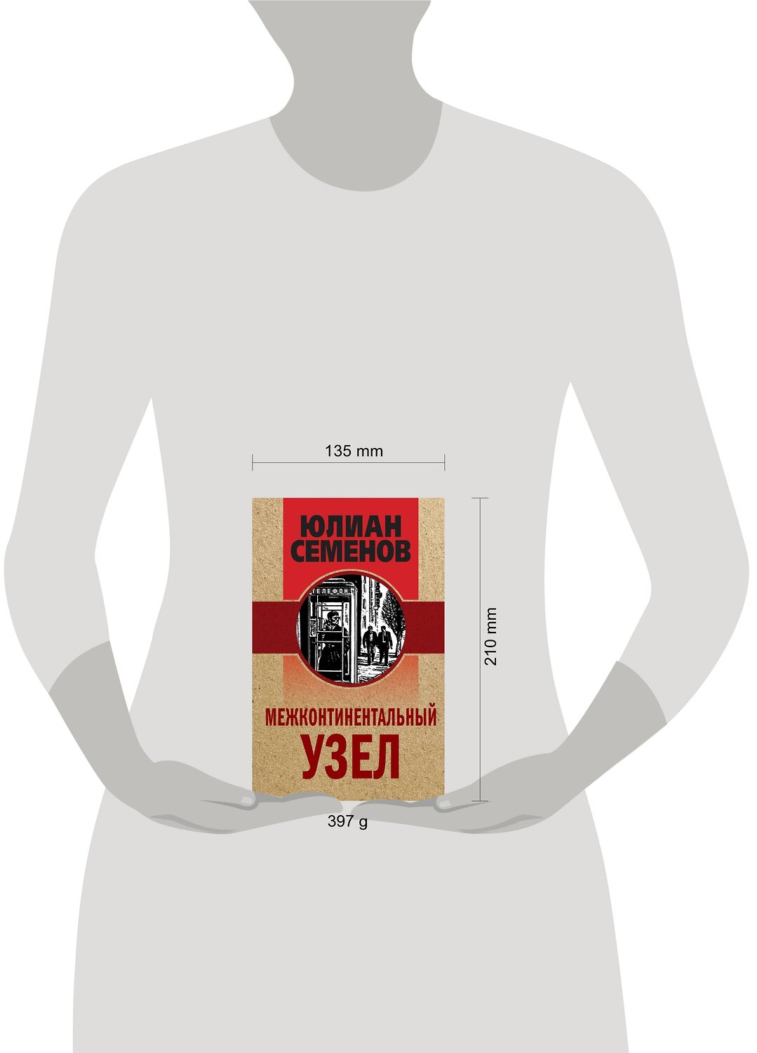 Эксмо Юлиан Семенов "Межконтинентальный узел" 351881 978-5-04-155387-6