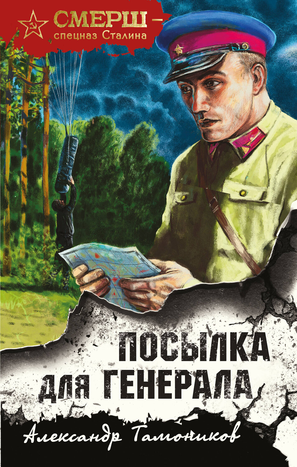 Эксмо Александр Тамоников "Посылка для генерала" 353708 978-5-04-161632-8