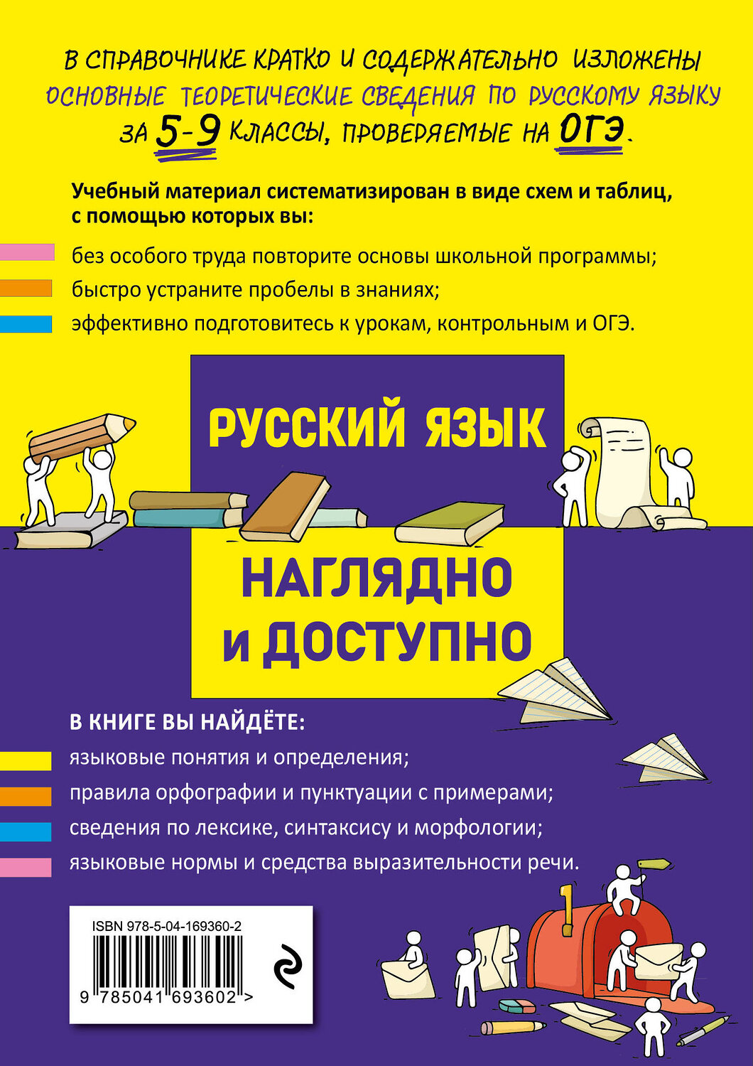 Эксмо Е. В. Железнова "Русский язык" 356362 978-5-04-169360-2