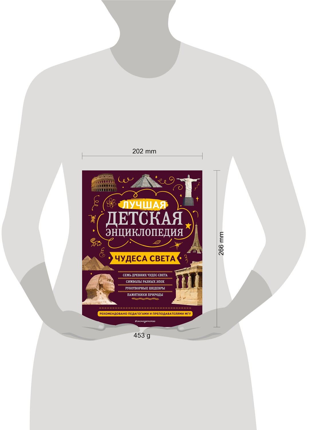 Эксмо Н. Н. Петрова, Е. В. Амфилохиева "Чудеса света" 356503 978-5-04-169743-3