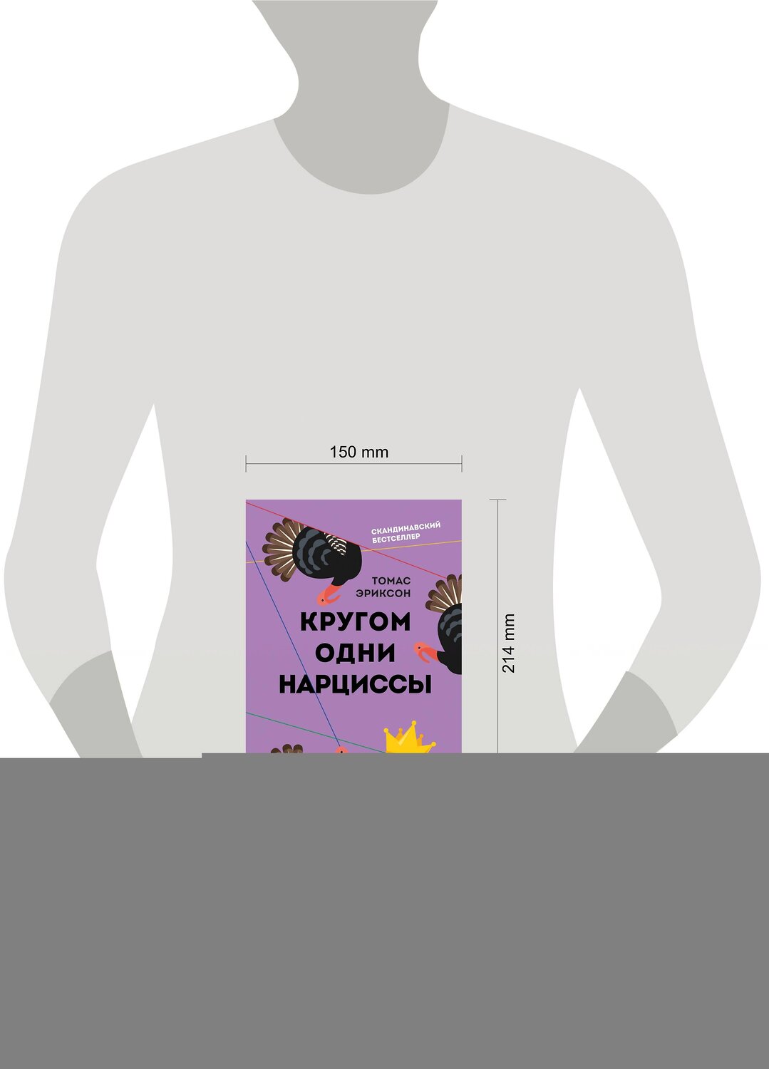 Эксмо Томас Эриксон "Кругом одни нарциссы. Как оградить себя от токсичных личностей" 358273 978-5-04-176260-5