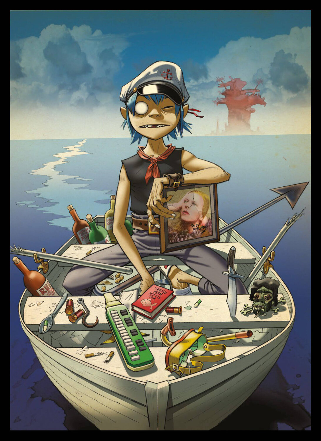 Эксмо Джейми Хьюлетт "Gorillaz - Альманах" 358793 978-5-04-164991-3