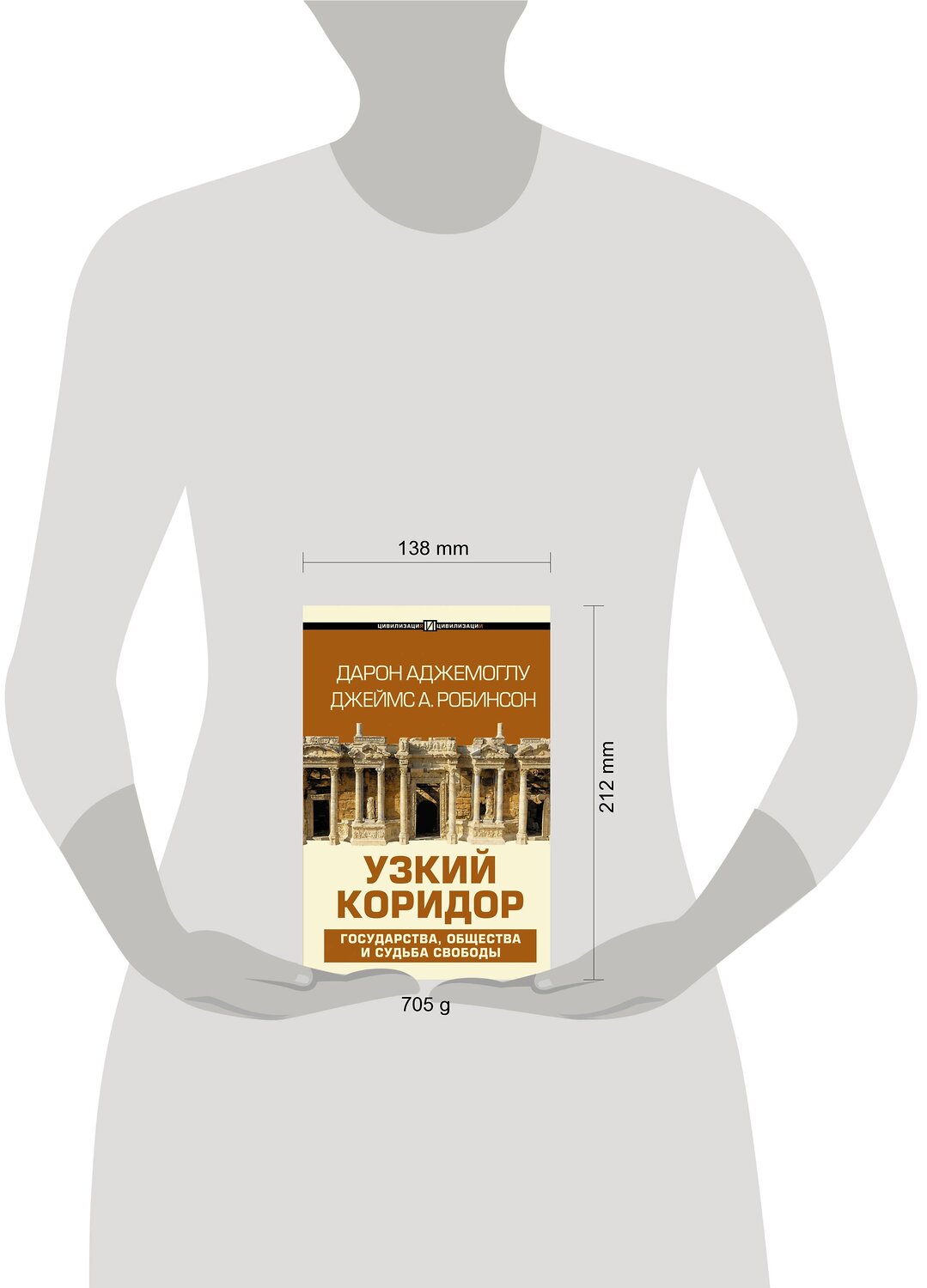АСТ Дарон Аджемоглу "Узкий коридор" 371053 978-5-17-121833-1