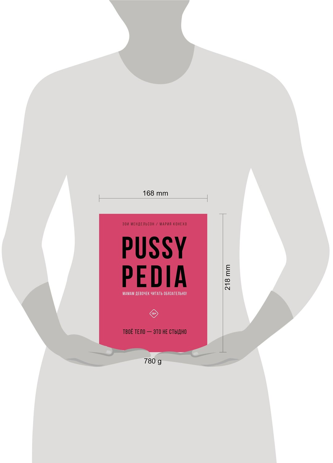 АСТ Зои Мендельсон "Pussypedia. Твое тело - это не стыдно" 376197 978-5-17-147665-6