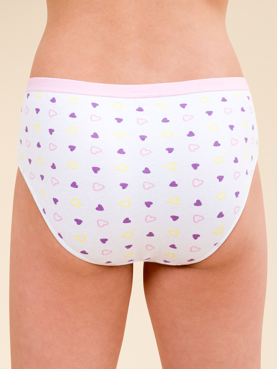 PELICAN Трусы 382833 GULB3353(3) Белый/розовый/лаймовый