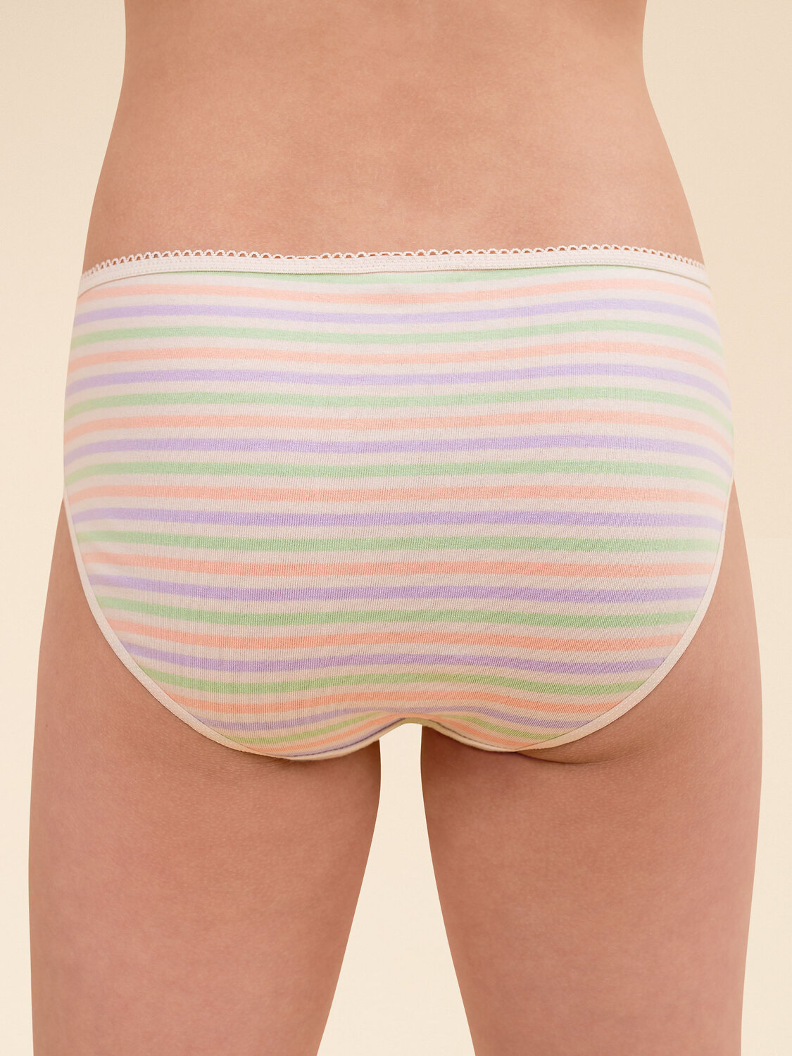 PELICAN Трусы 382834 GULB3354(3) Лаванда/персиковый/персиковый
