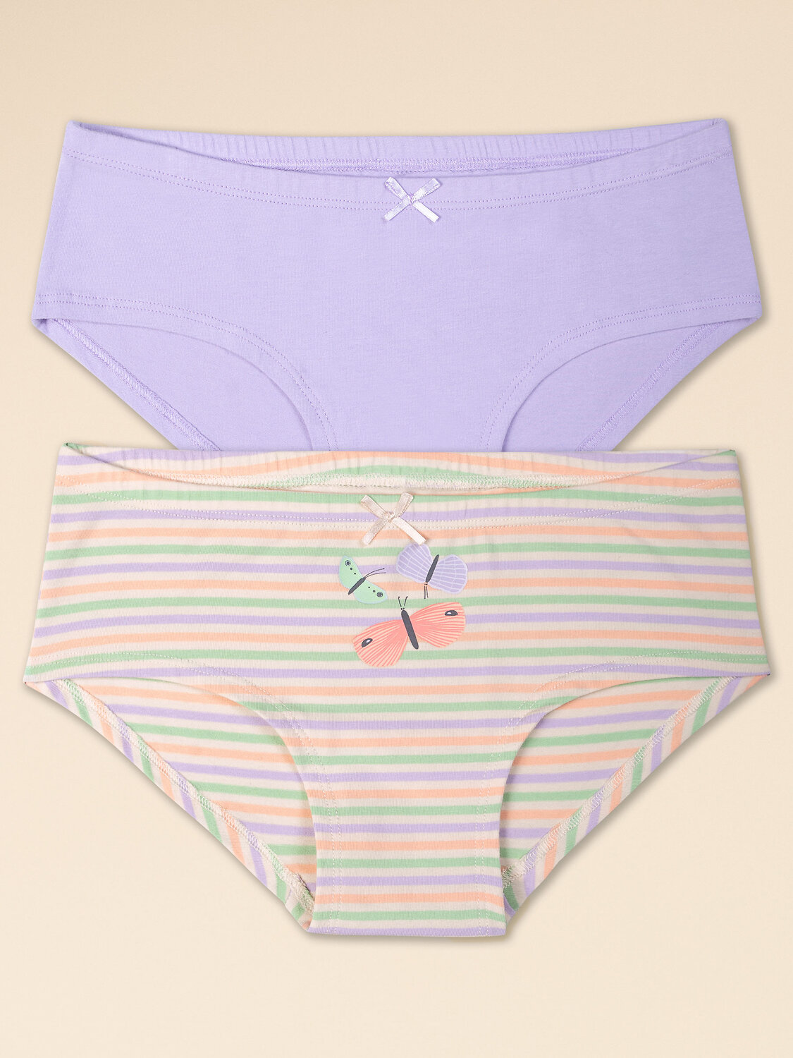 PELICAN Трусы 382849 GUHB3354/1(2) Лаванда/персиковый