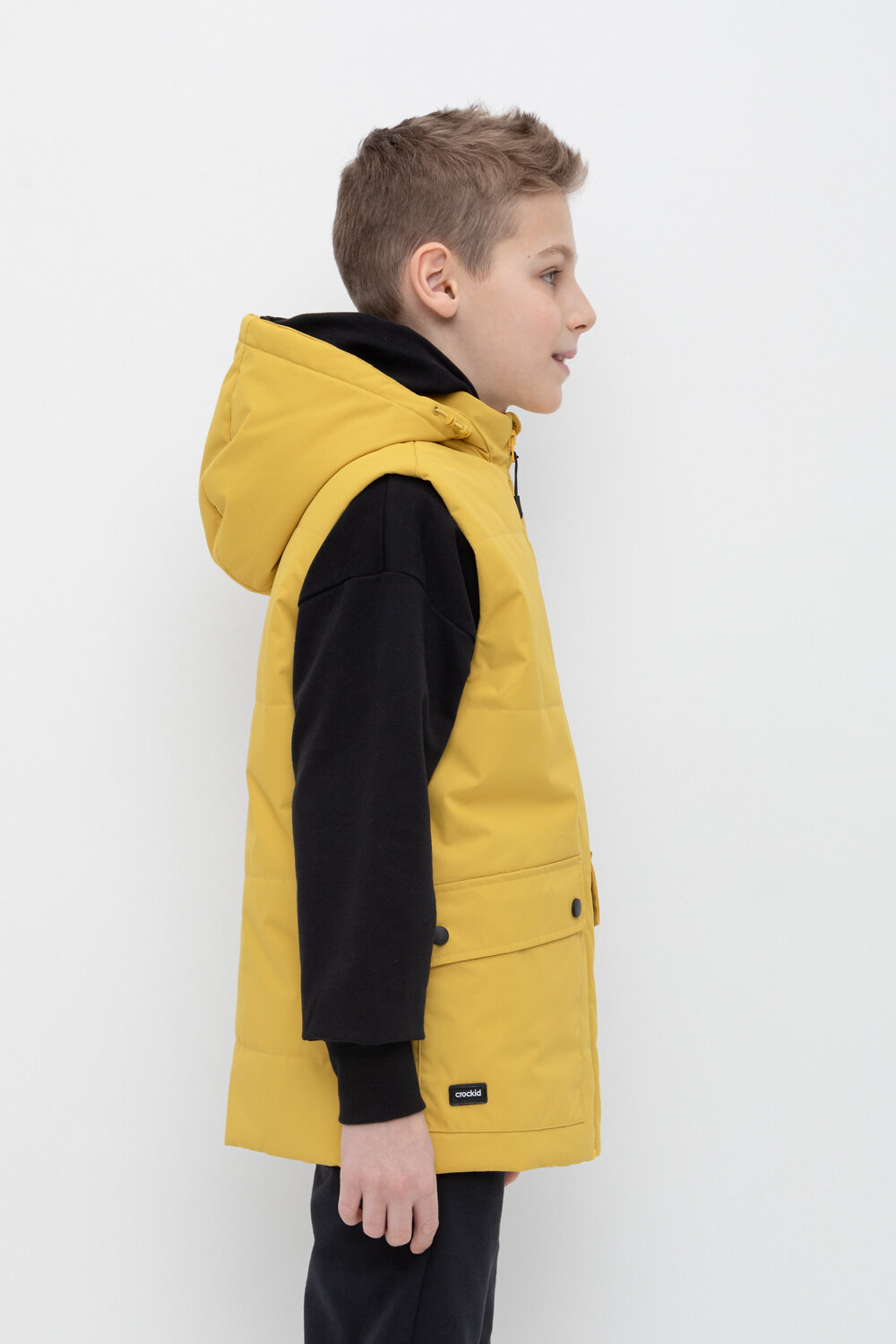 CROCKID Жилет 388053 ВК 35011/9 ГР горчица