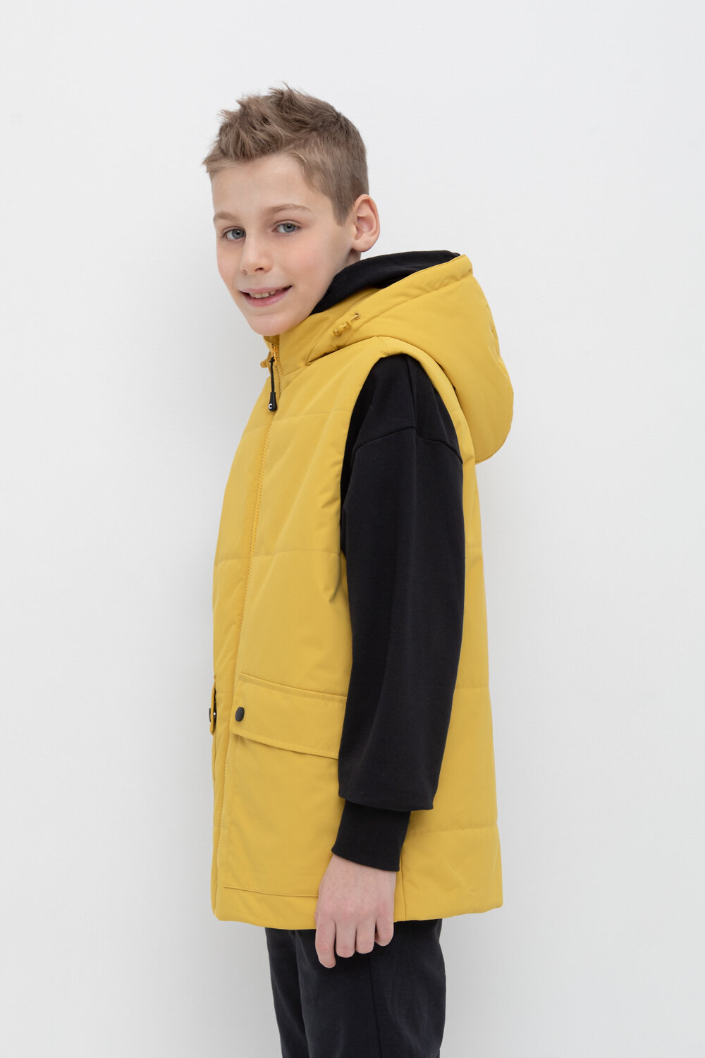 CROCKID Жилет 388053 ВК 35011/9 ГР горчица