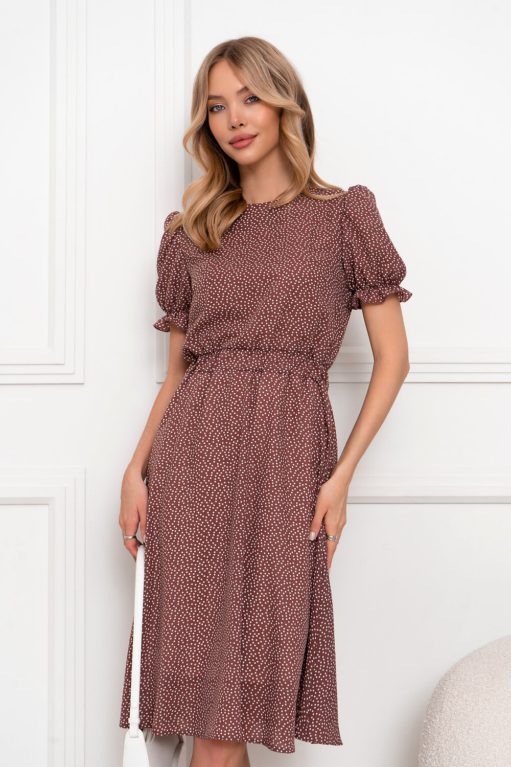 Open-style Платье 389670 5711 коричневый