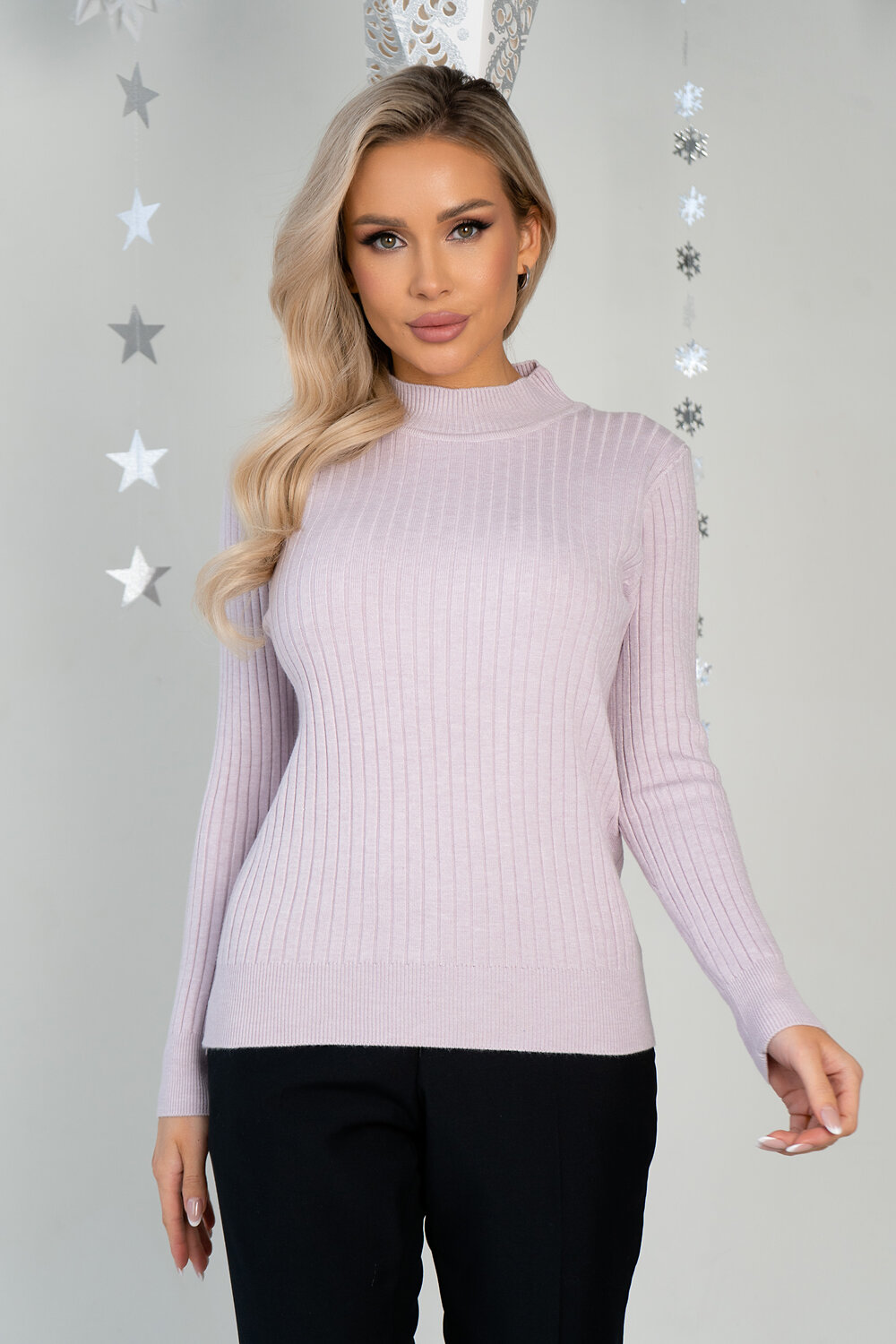 Open-style Водолазка 389702 6018 пудрово-розовый