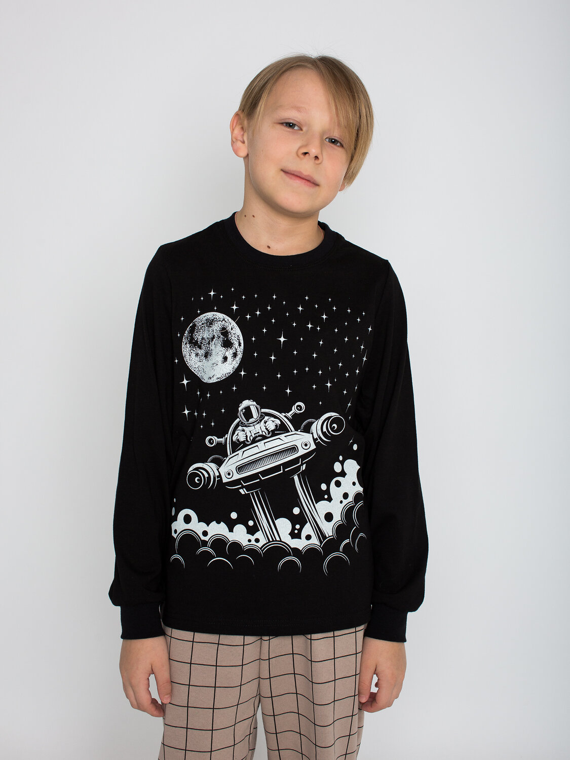 Ивашка Пижама 392150 ПЖ-98/4 Черный/коричневый
