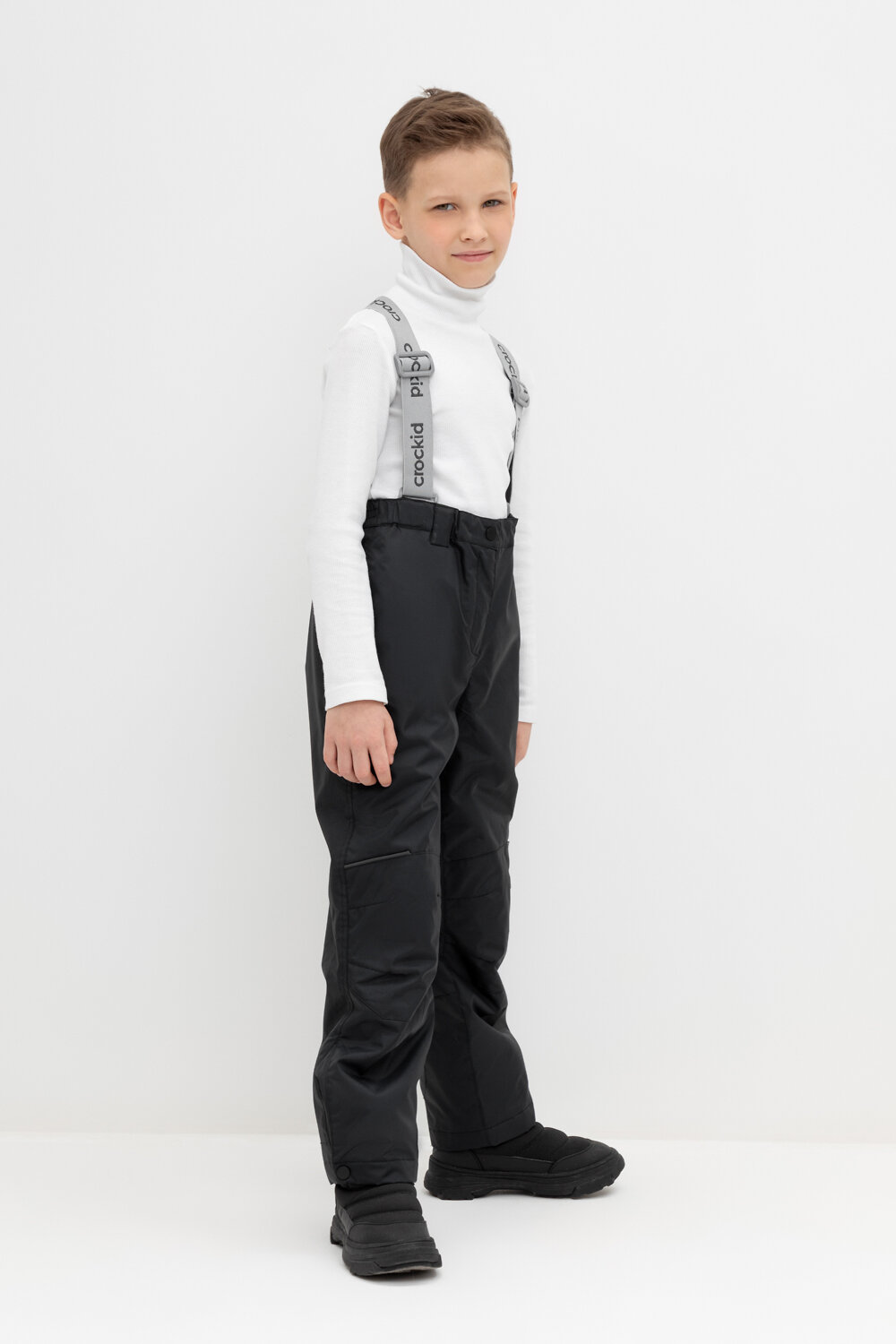 CROCKID Брюки 393127 ВК 46017/24/1 ГР черный