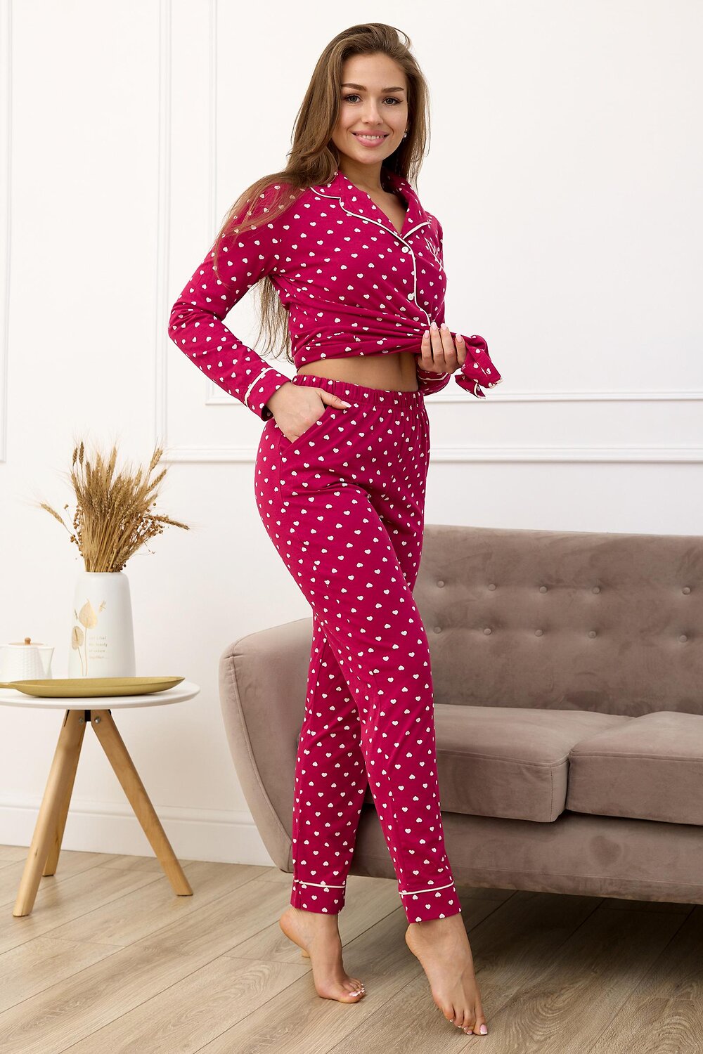 Lika Dress Пижама 393455 9895 Малиновый