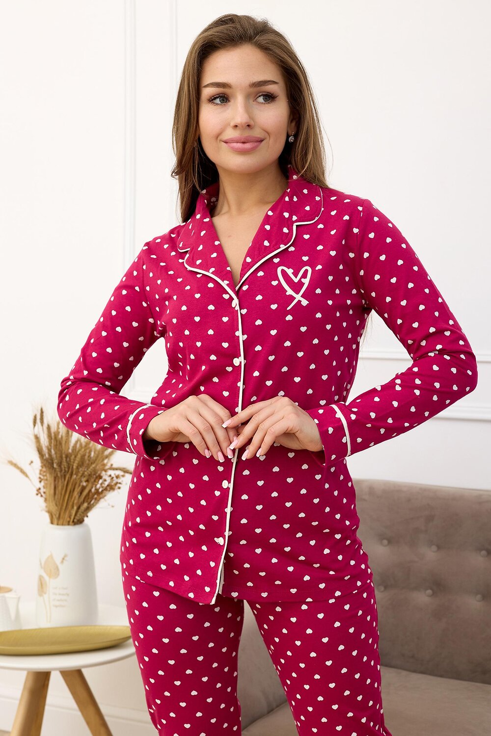Lika Dress Пижама 393455 9895 Малиновый