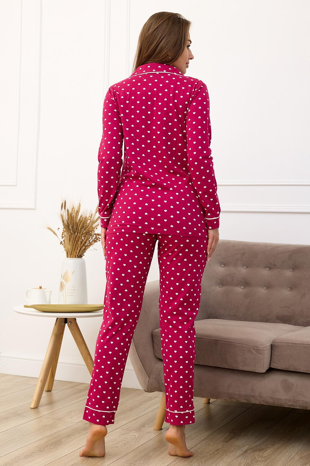 Lika Dress Пижама 393455 9895 Малиновый