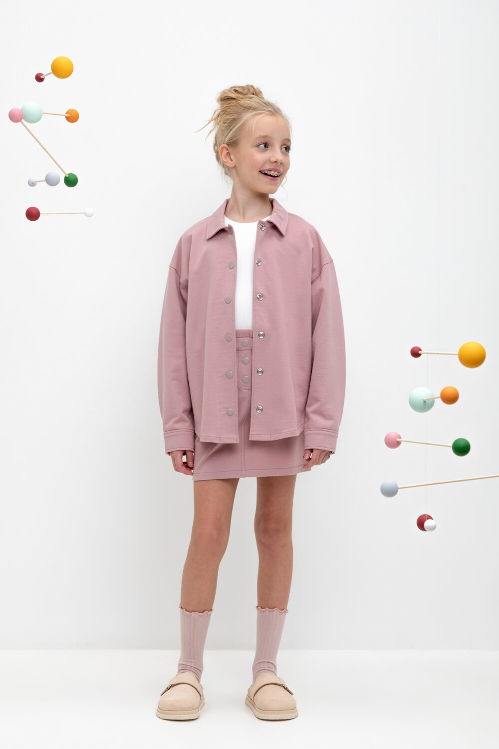 CROCKID Жакет 395544 КР 302311 серая пудра