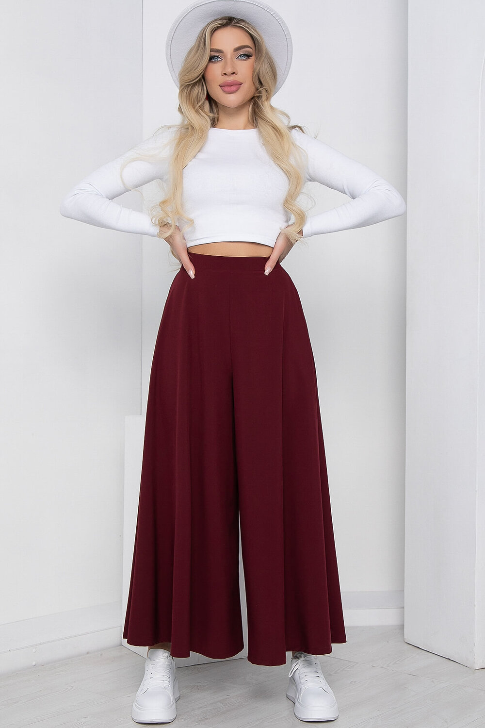 LT Collection Брюки 395767 Б8660 бордовый