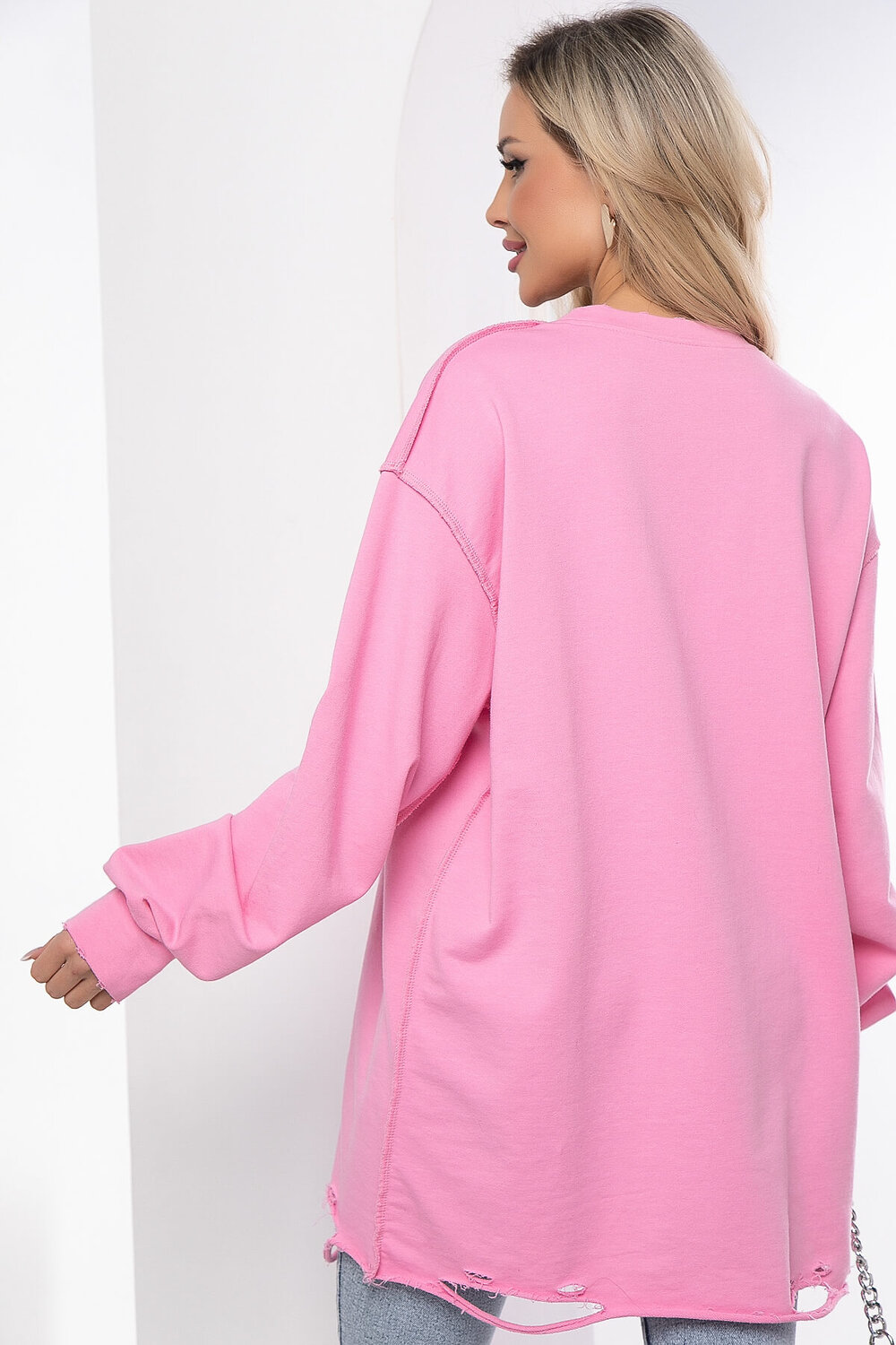 LT Collection Джемпер 395769 Б8671 розовый