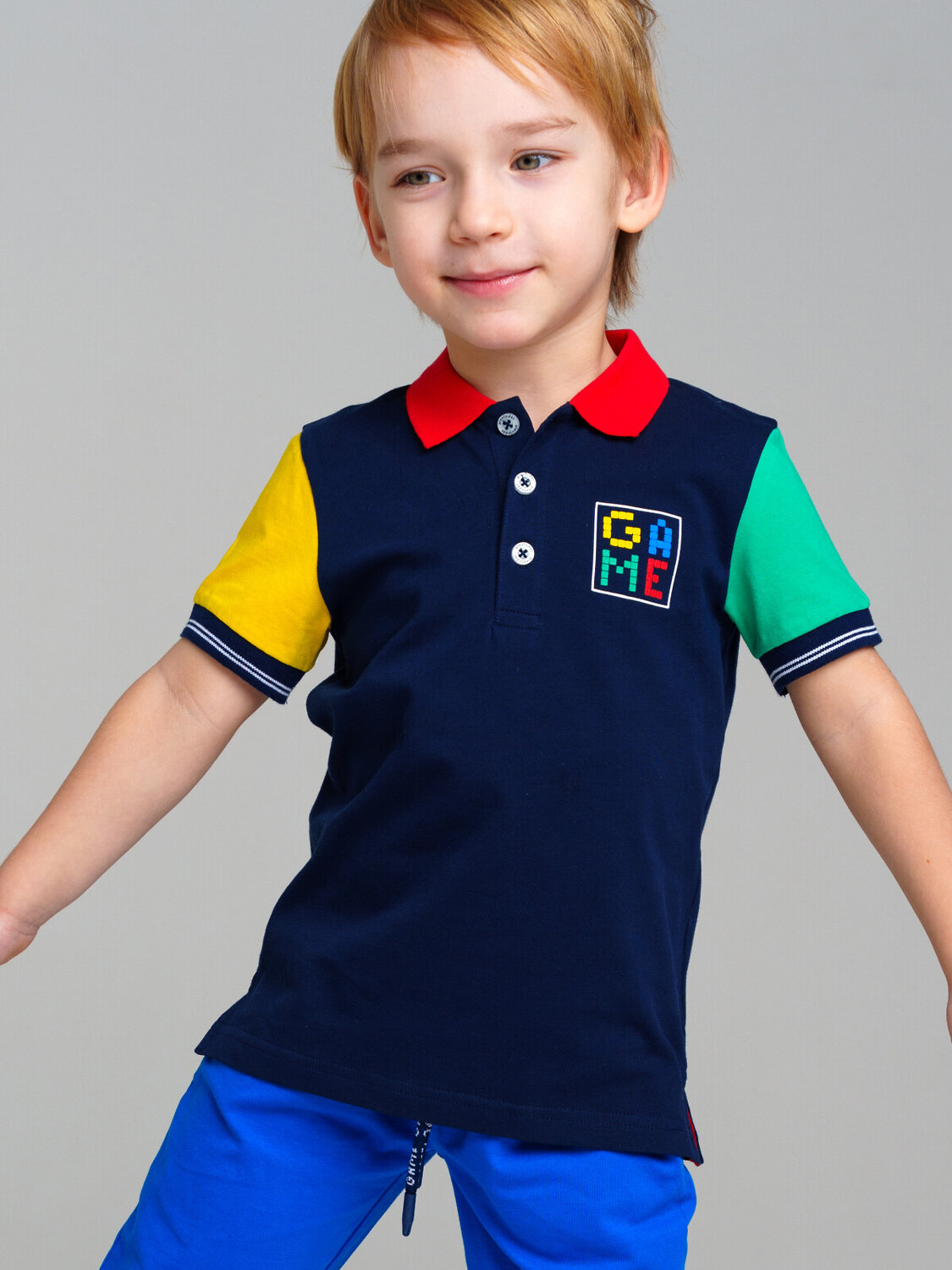 PLAYTODAY Сорочка 395807 12412913 разноцветный