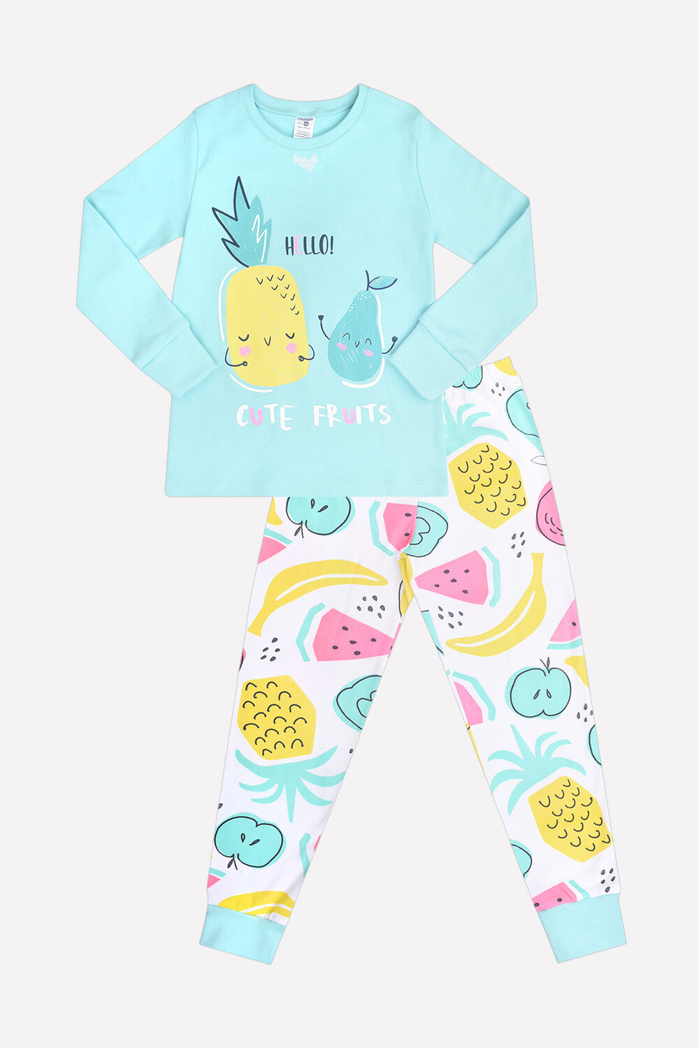 CROCKID Пижама 63513 К 1532 бирюзовый