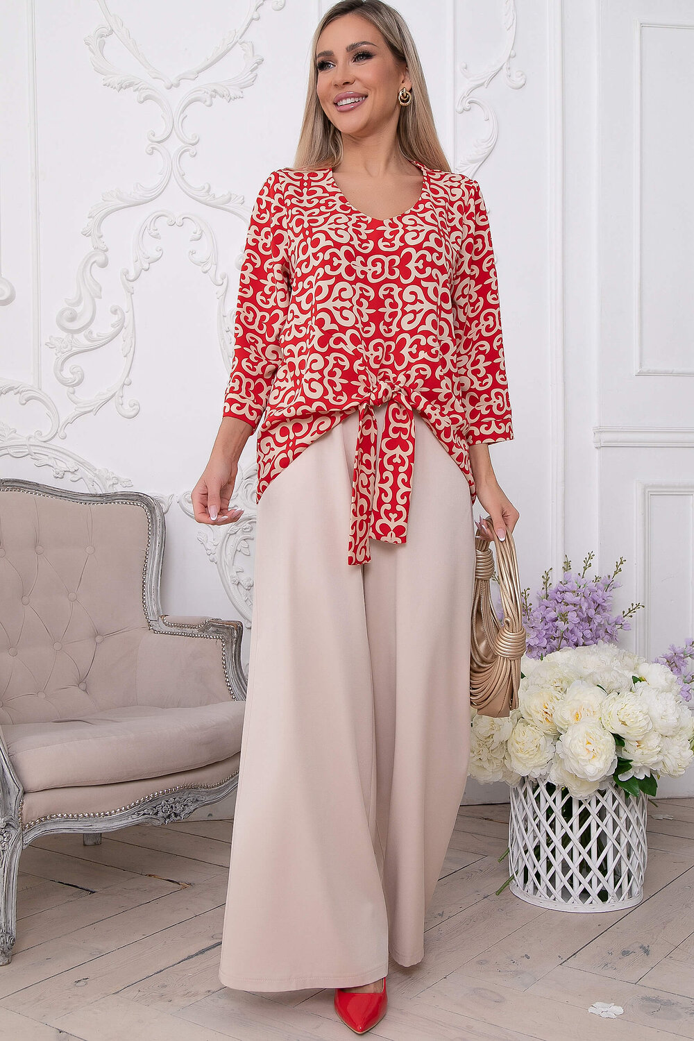 LT Collection Костюм 406917 К8921 красный