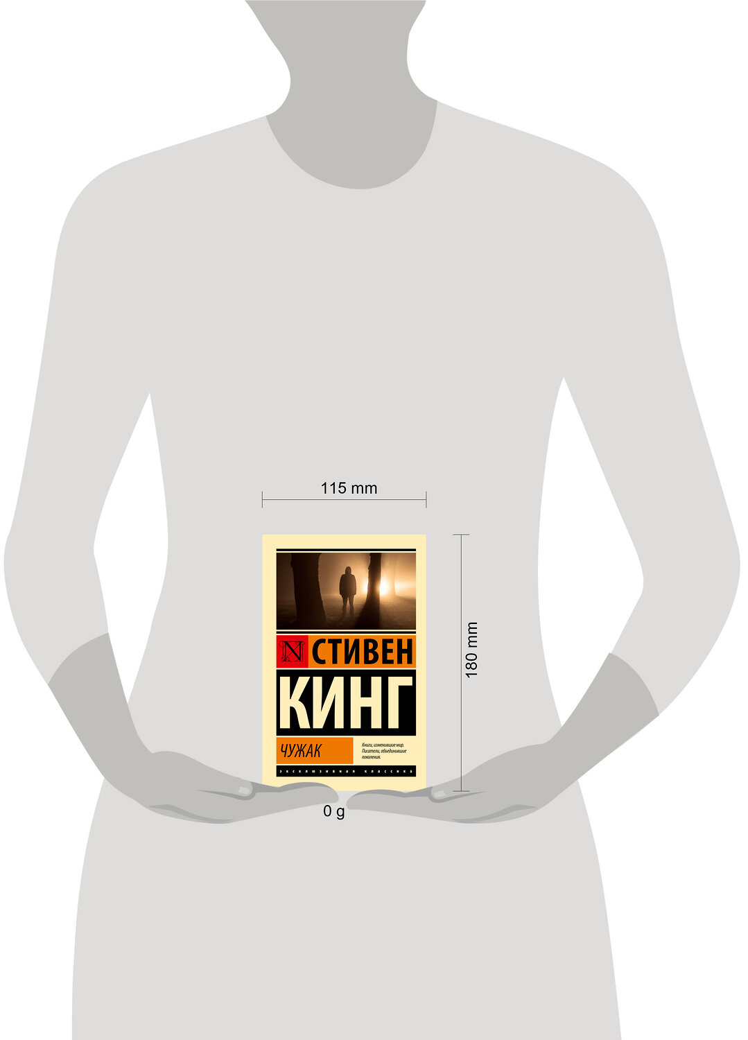 АСТ Стивен Кинг "Чужак" 412106 978-5-17-163558-9