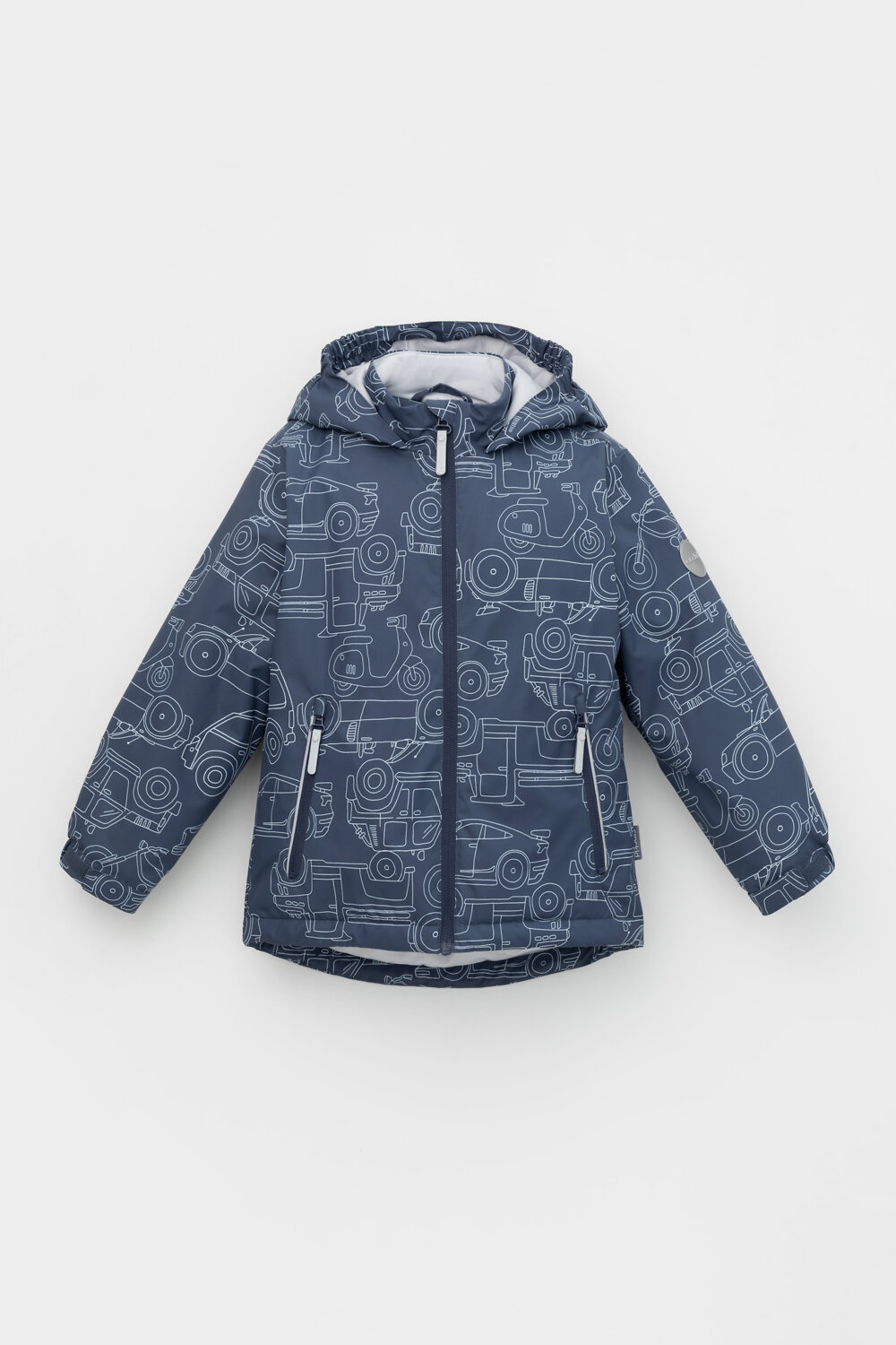 CROCKID Куртка 415451 ВК 30135/н/2 ГР черное море, машины