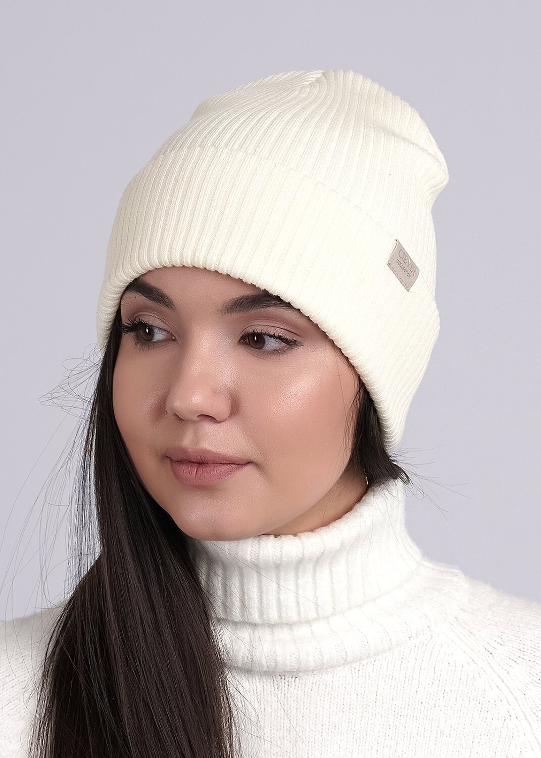 CLEVER Шапка 416054 433309/1вн молочный