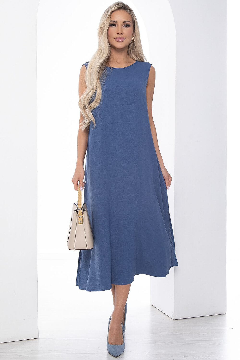 LT Collection Сарафан 416666 П7149 синий
