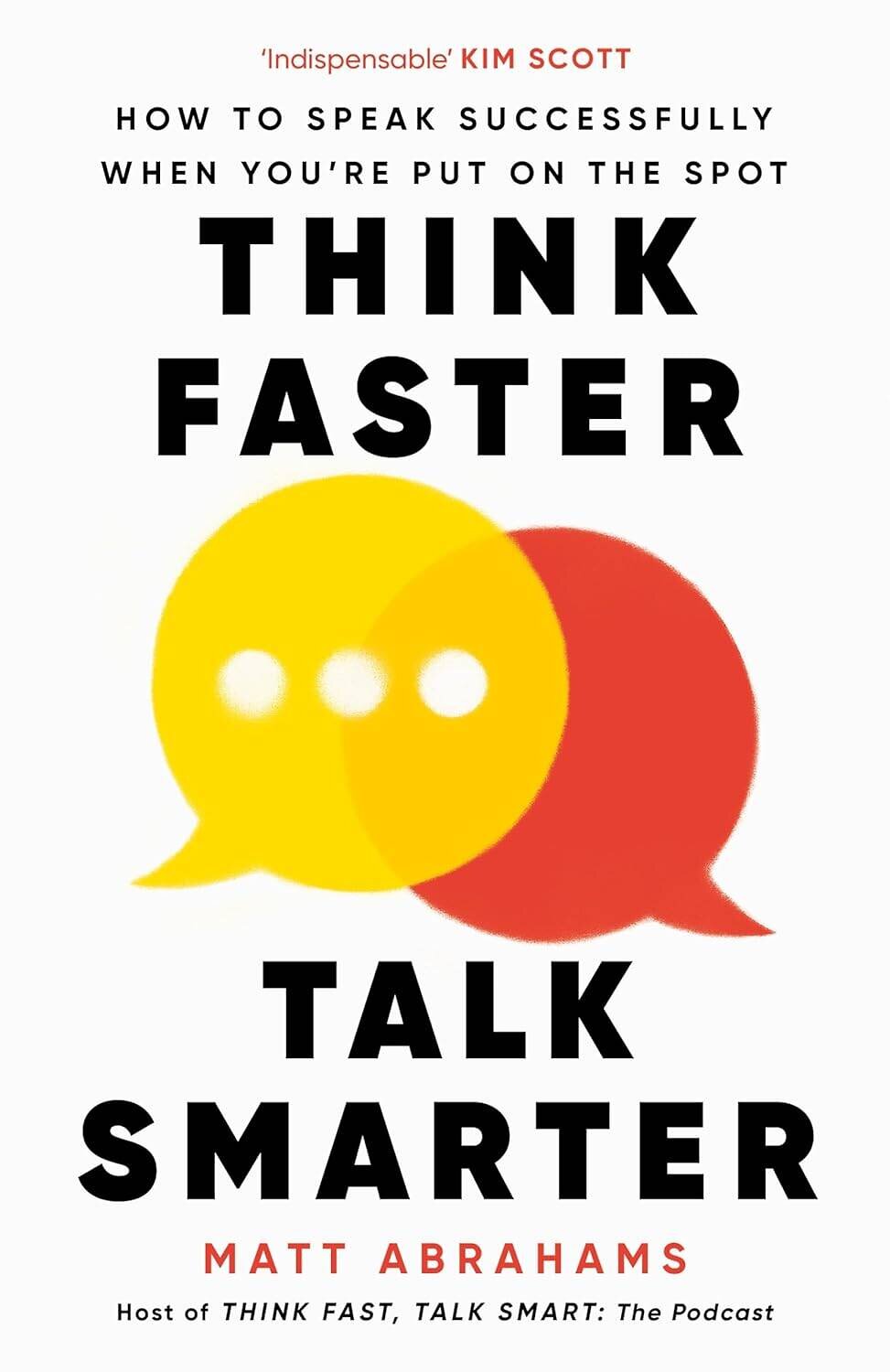 Эксмо Matt Abrahams "Think faster, talk smarter (Matt Abrahams) Думай быстрее, говори умнее (Мэтт Абрахамс) /Книги на английском языке" 420080 978-1-03-502496-4