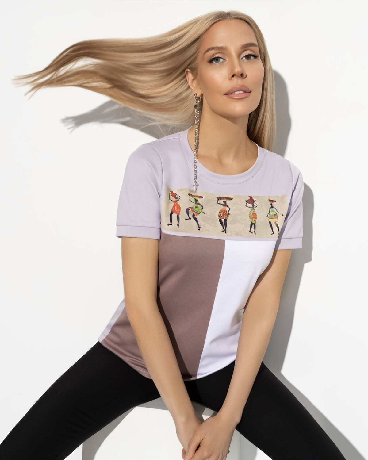 CHARUTTI Футболка 423567 10482 сиреневый