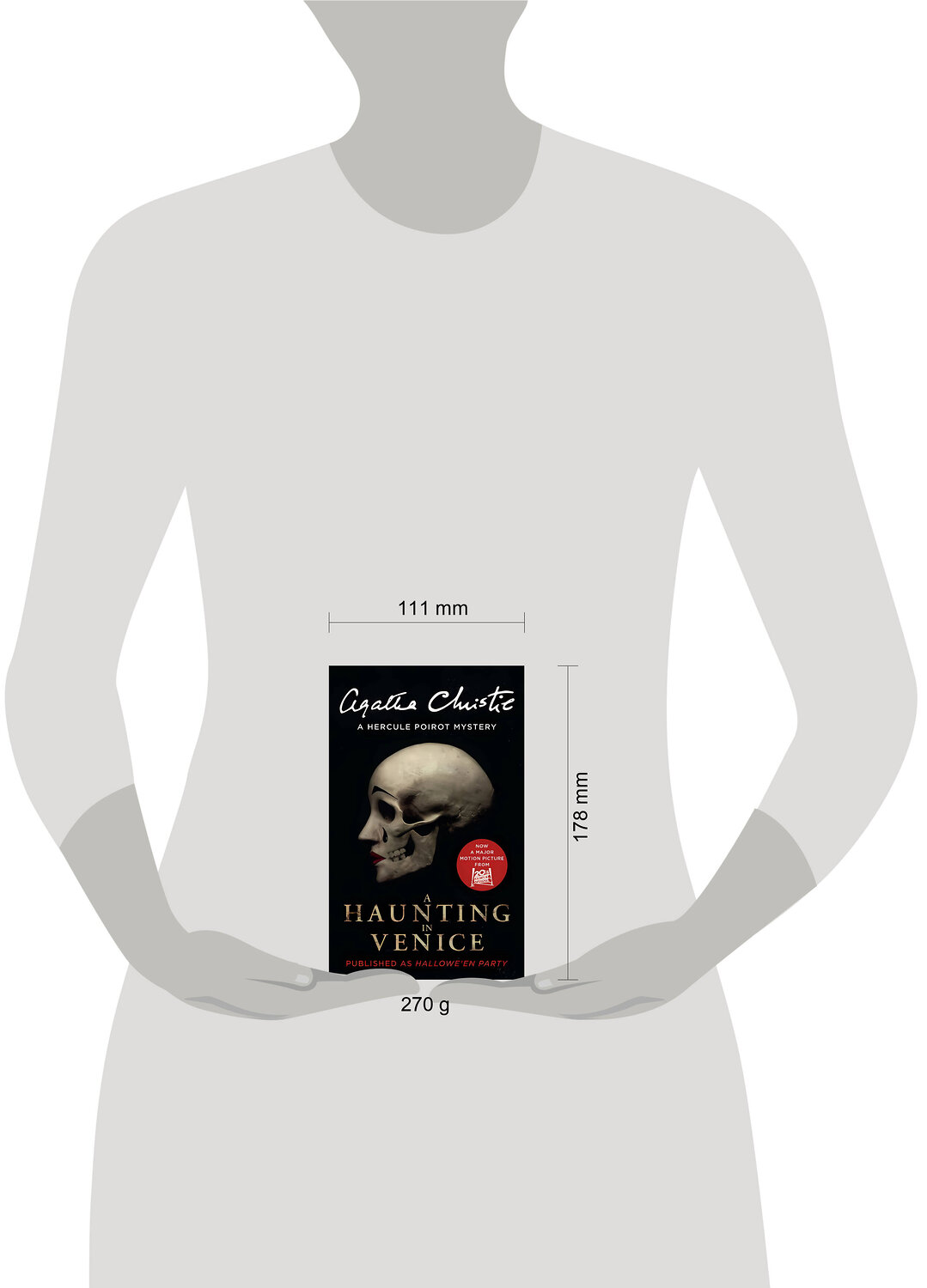 Эксмо Agatha Christie "Poirot : Haunting In Venice (Agatha Christie) Пуаро: призраки в Венеции (Агата Кристи) /Книги на английском языке" 428210 978-0-00-861938-1