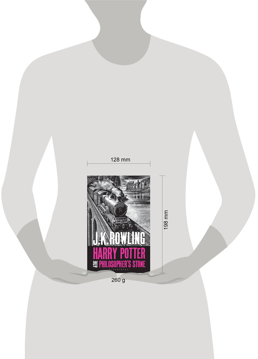 Эксмо J.K. Rowling "Harry Potter 1: Philosophers Stone (new adult) Гарри Поттер Философский камень / Книги на английском языке" 437724 978-1-40-889462-0