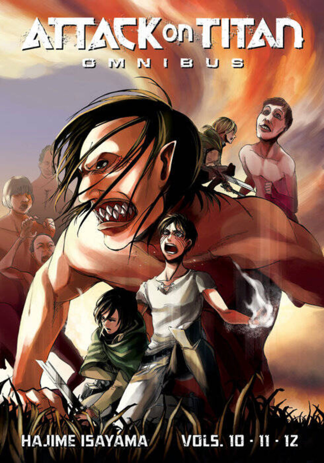 Эксмо Hajime Isayama "Attack on Titan Omnibus 4 (Vol. 10-12) (Hajime Isayama) Атака Титанов Омнибус 4 (Том 10-12) (Хадзимэ Исаяма) / Книги на английском языке" 437908 978-1-64-651377-2