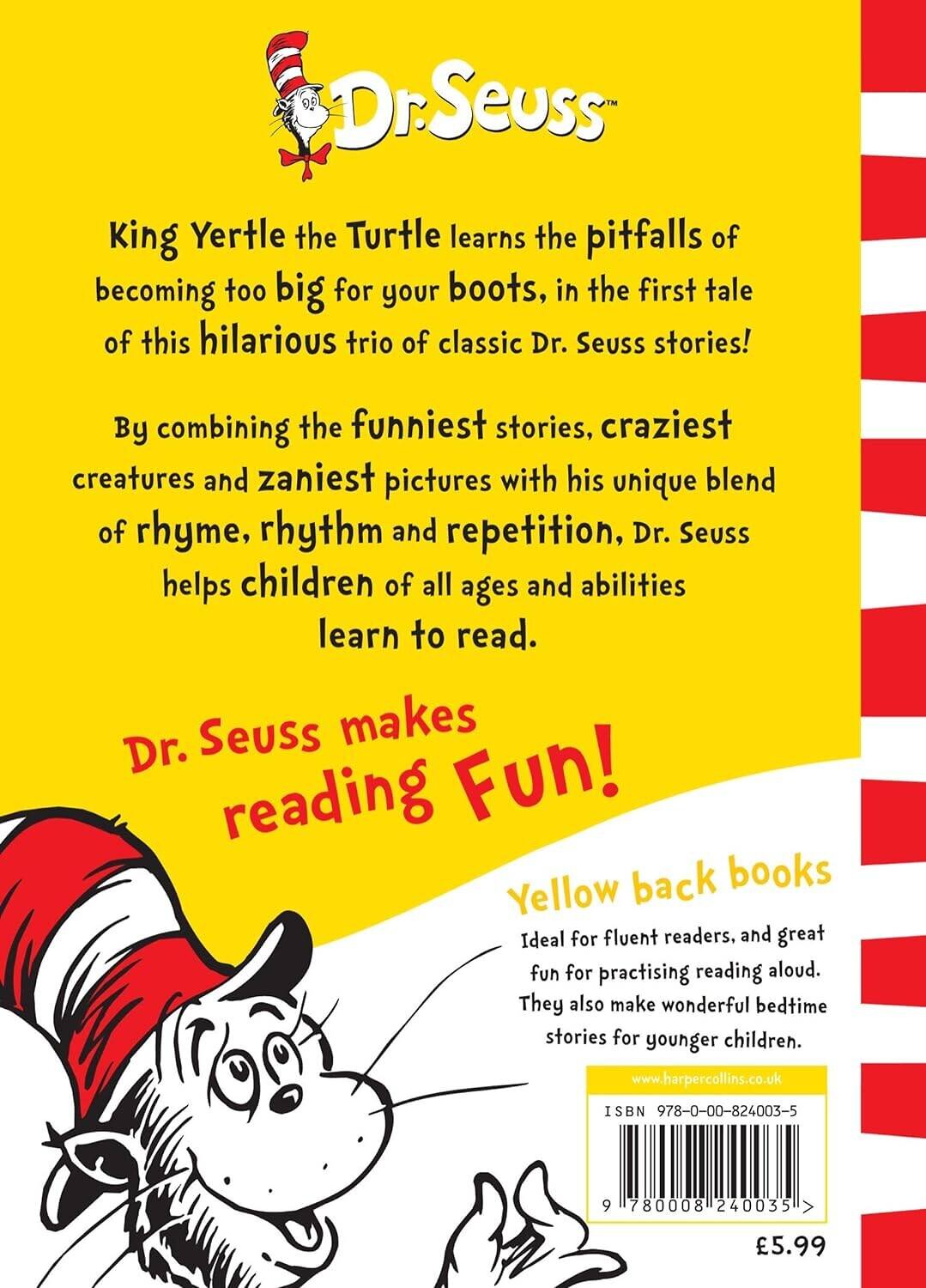 Эксмо Dr. Seuss "Yertle the turtle and other stories (Dr. Seuss ) Черепаха Эртель и другие рассказы (Доктор Сьюз) /Книги на английском языке" 438136 978-0-00-824003-5